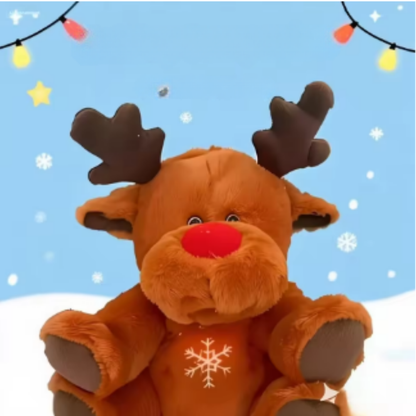 Pelúcia de Reno que Respira