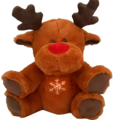 Pelúcia de Reno que Respira