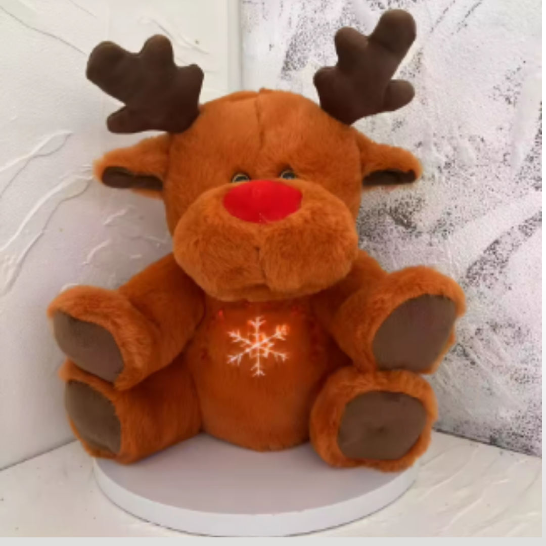 Pelúcia de Reno que Respira