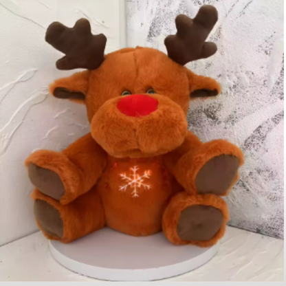 Pelúcia de Reno que Respira