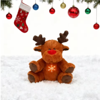 Pelúcia de Reno que Respira