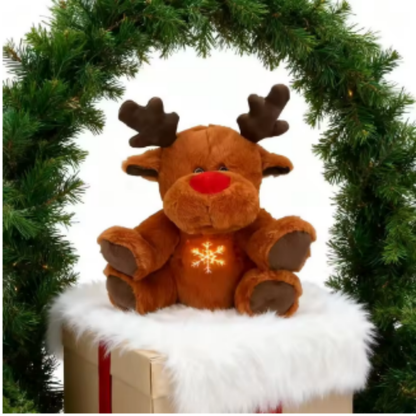 Pelúcia de Reno que Respira